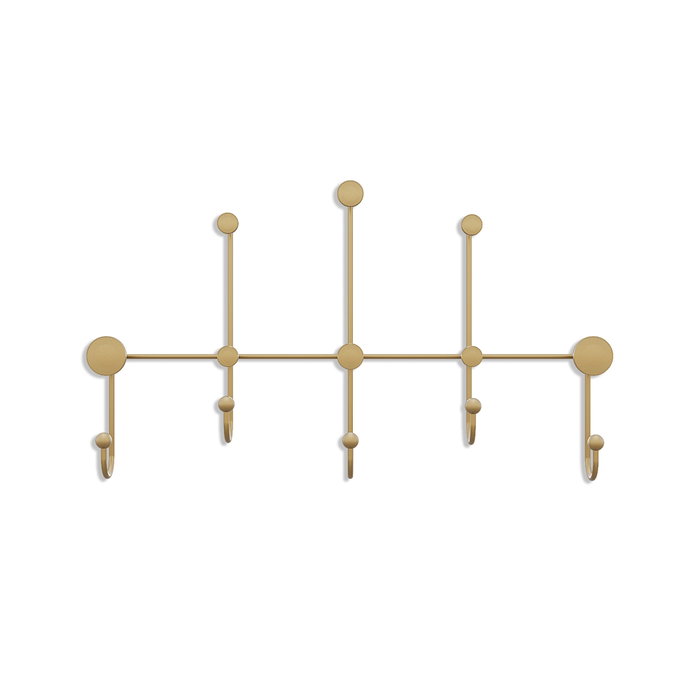 Wallity Iyon-A Gancho de pared metálico Dorado Wallity Iyon-A Gancho de pared metálico Dorado